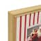 Ashland; 8" x 10" Santa Claus with Striped Mat Wall Décor in Wood Frame by Ashland®; Category:Bough & Berry; Image:3